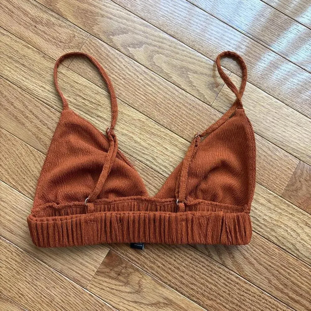 Forever 21 Women's orange Bras